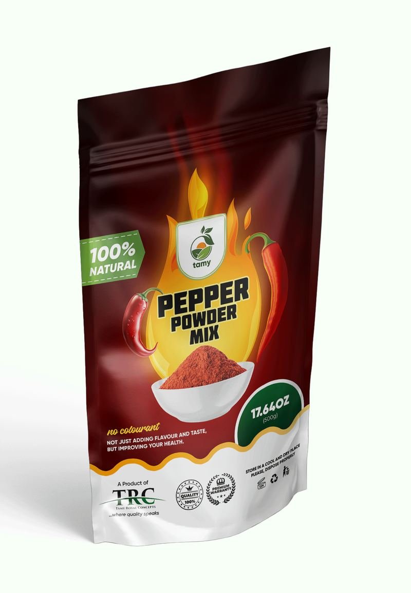 Tamy, pepper powder mix pouch