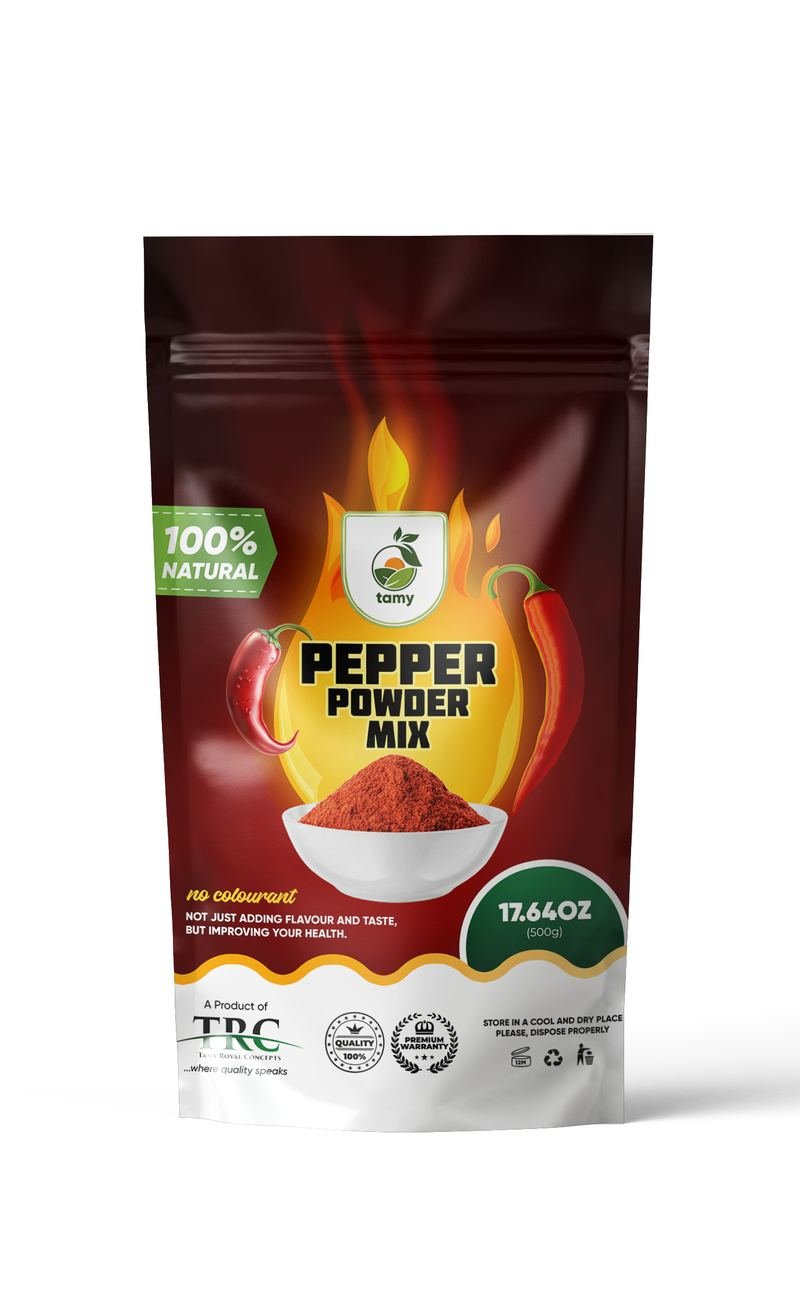 Tamy, pepper powder mix
