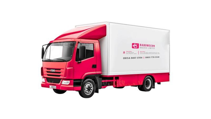 Delivery vehicle livery
